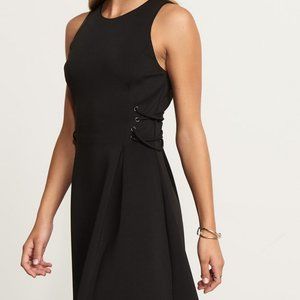 DYNAMITE Fit-And-Flare Lace Up Dress BNWT! Sz XS